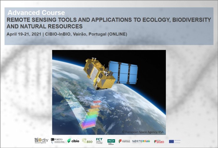 REMOTE SENSING TOOLS AND APPLICATIONS TO ECOLOGY, BIODIVERSITY AND NATURAL RESOURCES