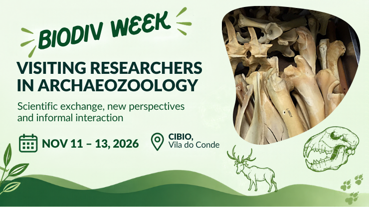 BIODIV Week | Visiting Researchers in Archaeozoology (Nov 11-13, 2026)